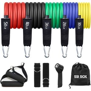 SB SOX Resistance Bands Set (Pro) for Men & Women.  New in box